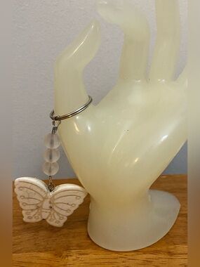 NEW Handcrafted Butterfly Keychain